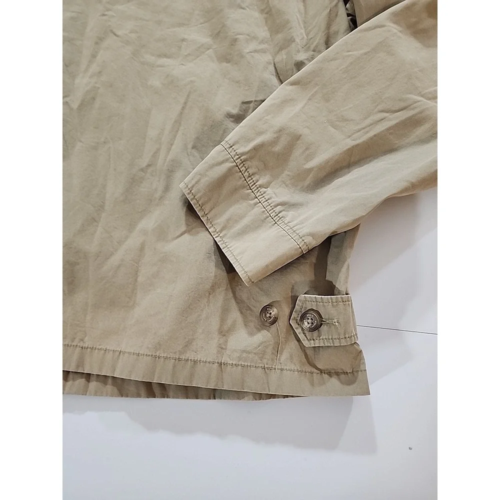 Vintage POLO RALPH LAUREN Small Pony Full Zip Bomber Jacket 90s Light Brown 2XL‎